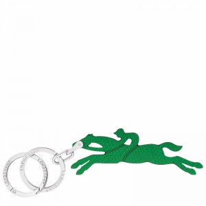 Porta-chaves Longchamp Le Pliage Masculino Verdes Brasil | 36075H17129-