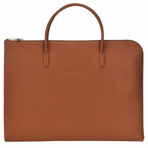 Pasta Longchamp Le FOULONNÉ S Feminino Caramel Brasil | L2115021121