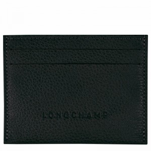 Porta Cartão Longchamp Le FOULONNÉ Feminino Pretas Brasil | L3218021001