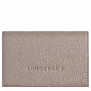 Porta Cartão Longchamp Le FOULONNÉ Feminino Cinzentas Brasil | L3243021P55