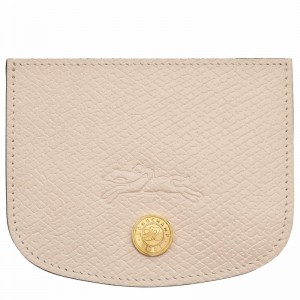 Porta Cartão Longchamp ÉPURE Feminino Branco Brasil | 30031HYZ555