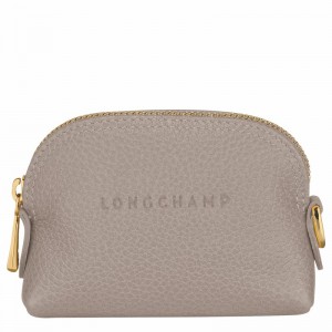 Porta Moedas Longchamp Le FOULONNÉ Feminino Cinzentas Brasil | L3686021P55