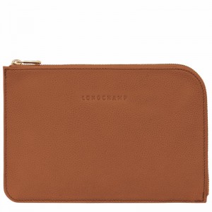 Pouches Longchamp Le FOULONNÉ Feminino Caramel Brasil | 30040021121