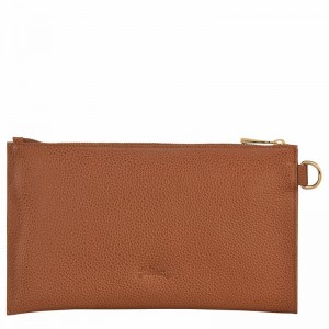 Pouches Longchamp Le FOULONNÉ Feminino Caramel Brasil | L2541021121