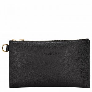 Pouches Longchamp Le FOULONNÉ Feminino Pretas Brasil | L2541021001