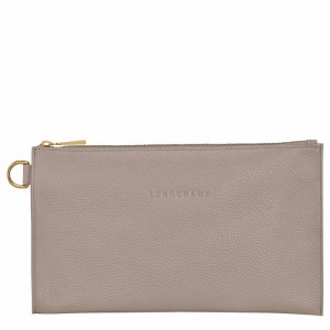 Pouches Longchamp Le FOULONNÉ Masculino Cinzentas Brasil | L2541021P55-