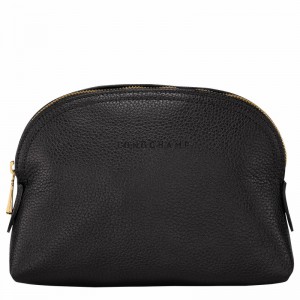 Pouches Longchamp Le FOULONNÉ Masculino Pretas Brasil | L2527021001-