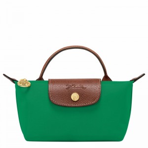 Pouches Longchamp Le Pliage Original Feminino Verdes Brasil | 34175089P88