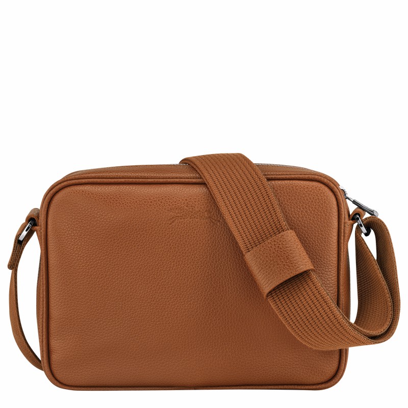 Bolsa Balde Longchamp Le FOULONNÉ S Masculino Caramel Brasil | 20043021F72