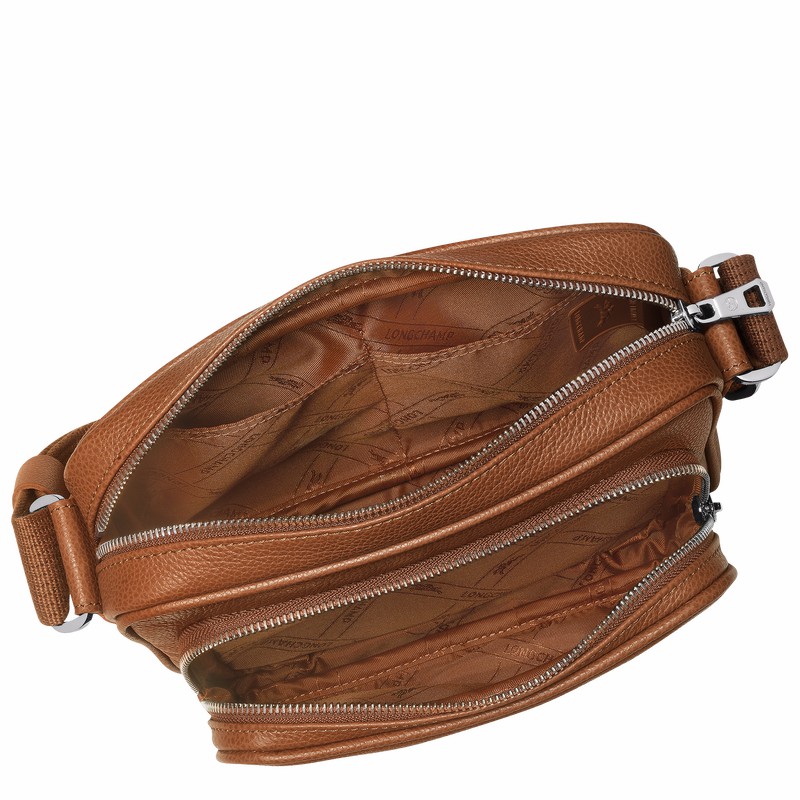 Bolsa Balde Longchamp Le FOULONNÉ S Masculino Caramel Brasil | 20043021F72