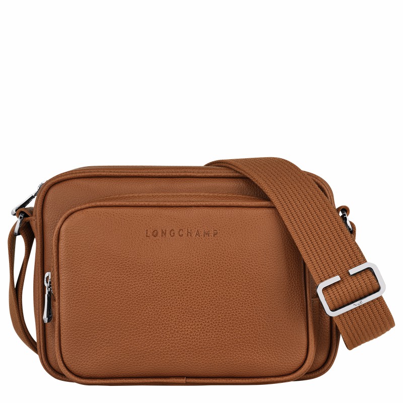 Bolsa Balde Longchamp Le FOULONNÉ S Masculino Caramel Brasil | 20043021F72