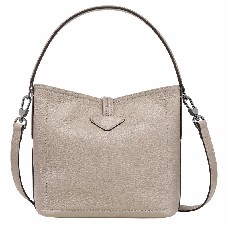 Bolsa Balde Longchamp Le Roseau Essential XS Feminino Cinzentas Brasil | 10159968266