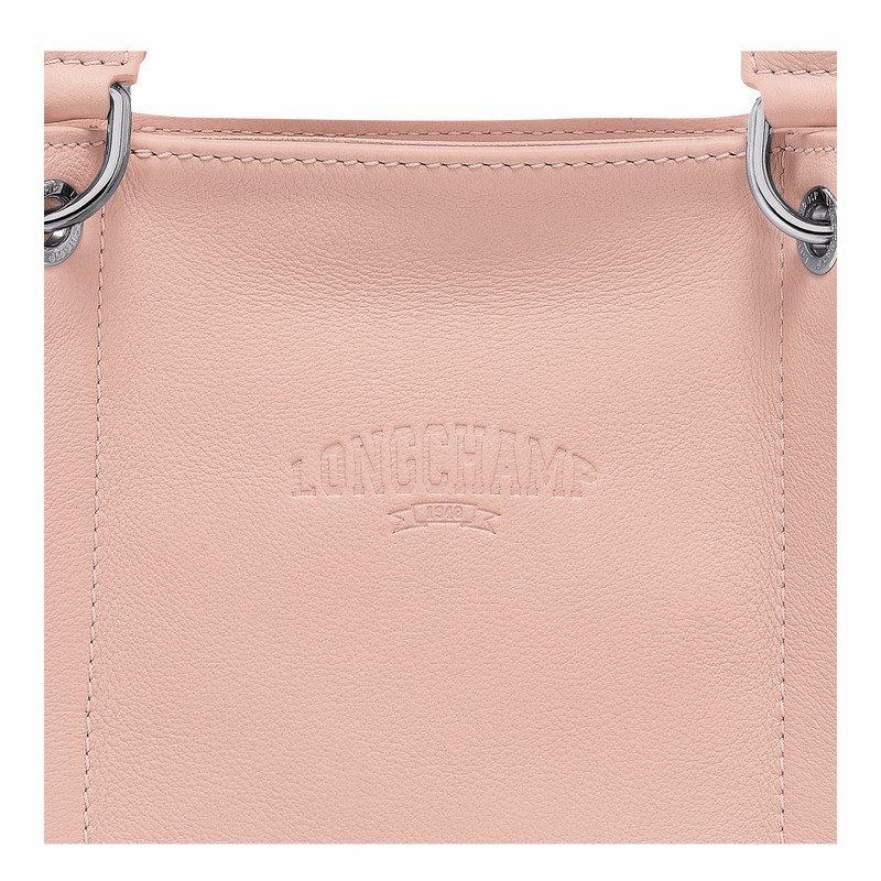 Bolsa de Mão Longchamp 3D S Feminino Bege Brasil | 10197HFA542