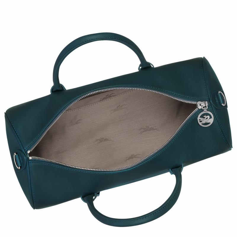 Bolsa de Mão Longchamp Daylong L Feminino Azuis Brasil | 10282HFK806