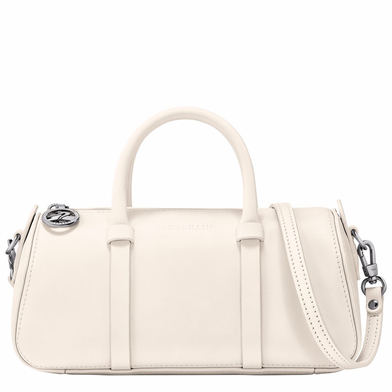 Bolsa de Mão Longchamp Daylong S Feminino Branco Brasil | 10270HFK037