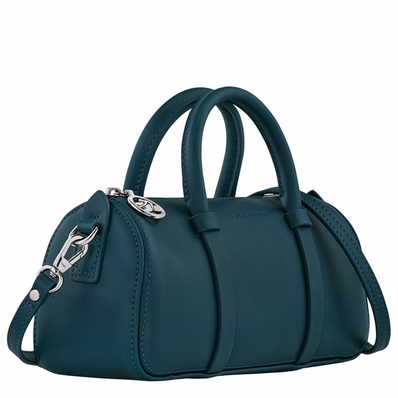 Bolsa de Mão Longchamp Daylong S Feminino Azuis Brasil | 10270HFK806