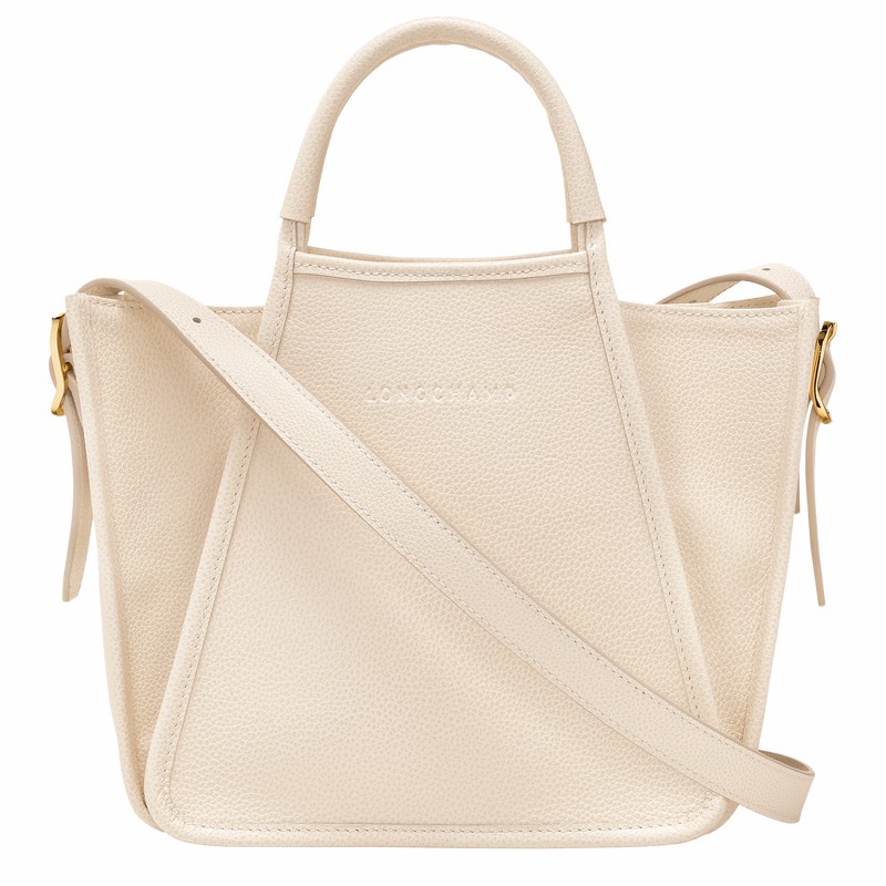 Bolsa de Mão Longchamp Le FOULONNÉ S Feminino Branco Brasil | 10233021555