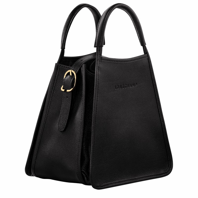 Bolsa de Mão Longchamp Le FOULONNÉ S Feminino Pretas Brasil | 10233021001