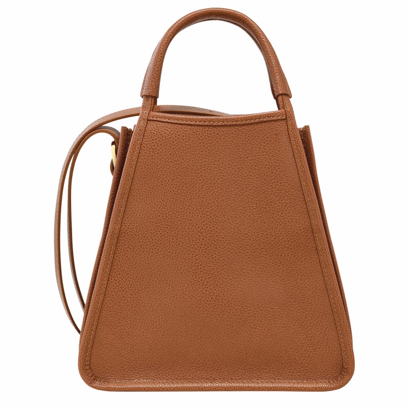 Bolsa de Mão Longchamp Le FOULONNÉ S Feminino Caramel Brasil | 10233021121