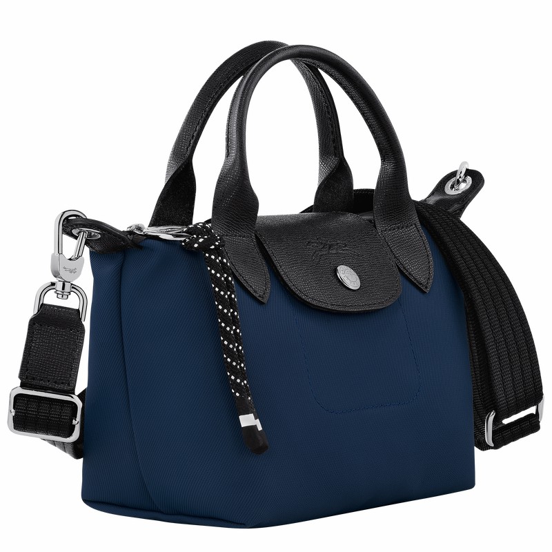 Bolsa de Mão Longchamp Le Pliage Energy XS Feminino Azul Marinho Brasil | L1500HSR006