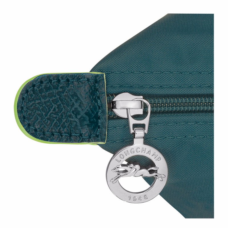 Bolsa de Mão Longchamp Le Pliage Green S Feminino Azul Claro Brasil | L1621919P89