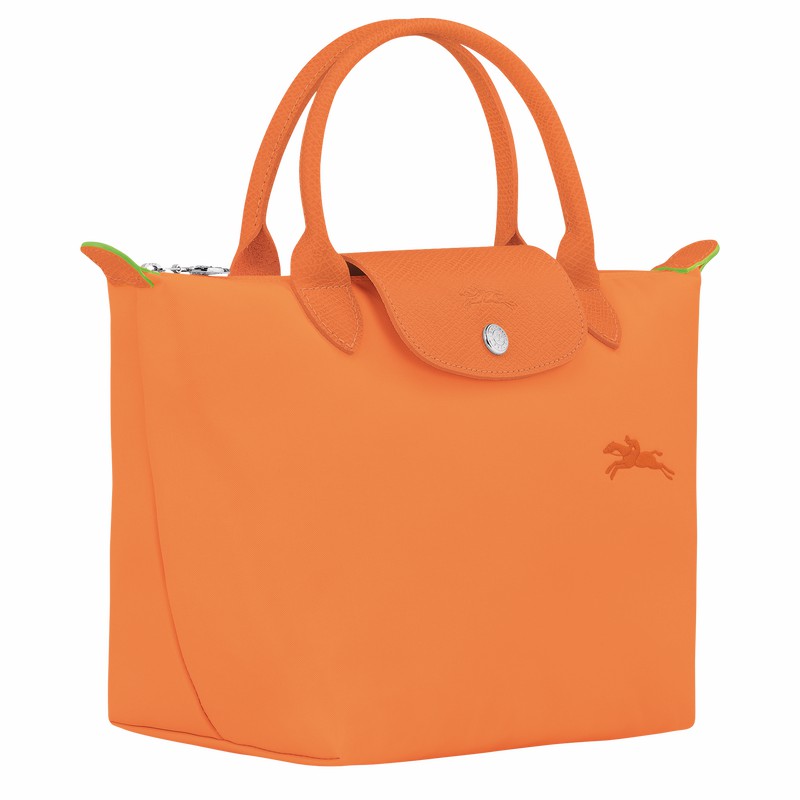 Bolsa de Mão Longchamp Le Pliage Green S Feminino Laranja Brasil | L1621919P54