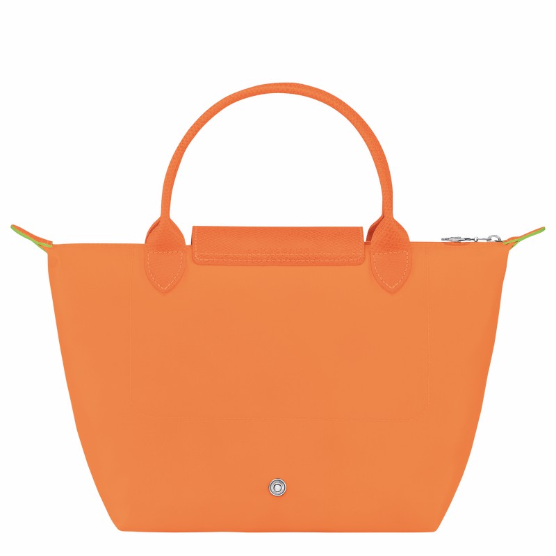 Bolsa de Mão Longchamp Le Pliage Green S Feminino Laranja Brasil | L1621919P54