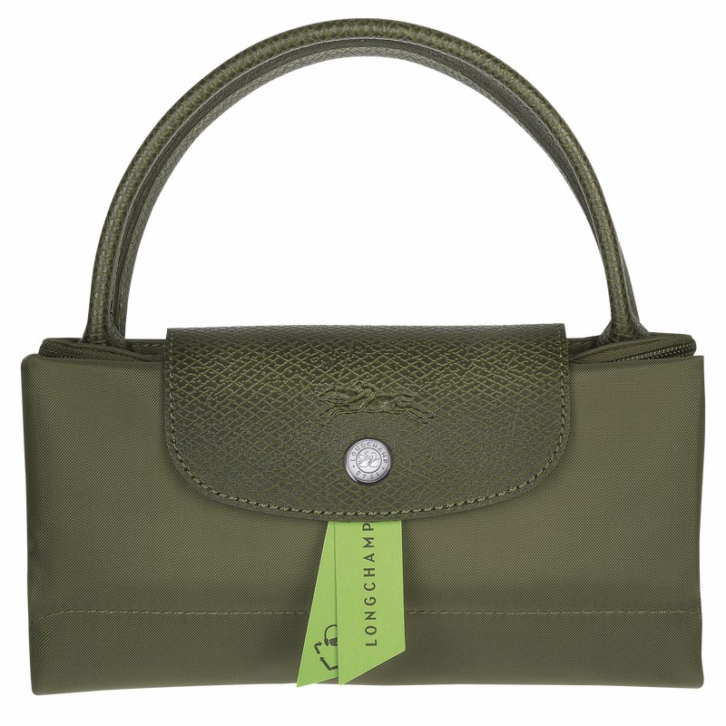 Bolsa de Mão Longchamp Le Pliage Green S Feminino Verdes Brasil | L1621919479