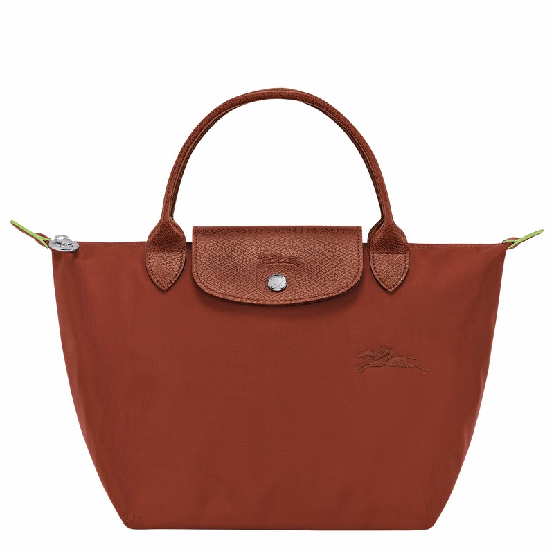 Bolsa de Mão Longchamp Le Pliage Green S Feminino Marrom Brasil | L1621919404