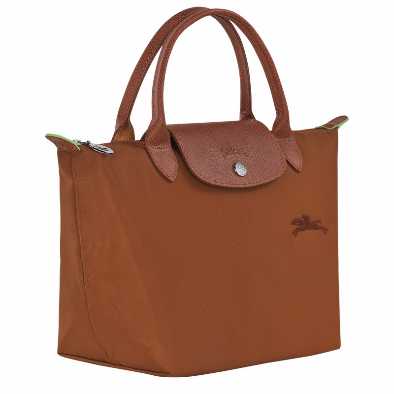 Bolsa de Mão Longchamp Le Pliage Green S Feminino Marrom Brasil | L1621919504