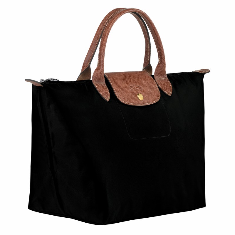 Bolsa de Mão Longchamp Le Pliage Original M Feminino Pretas Brasil | L1623089001