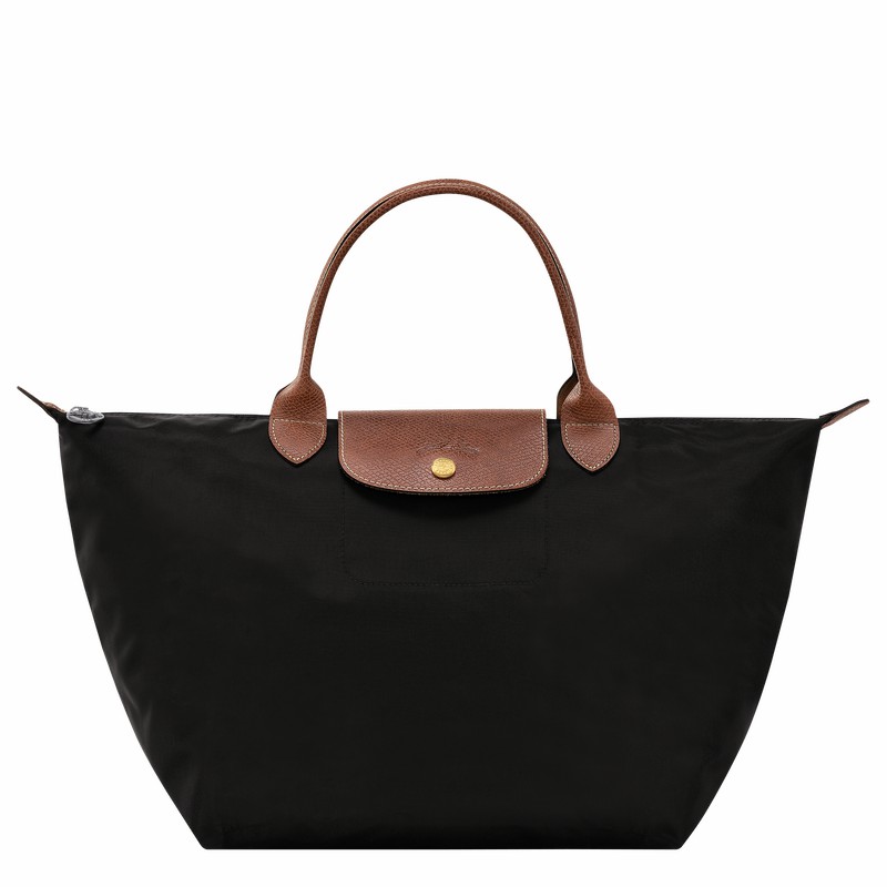 Bolsa de Mão Longchamp Le Pliage Original M Feminino Pretas Brasil | L1623089001