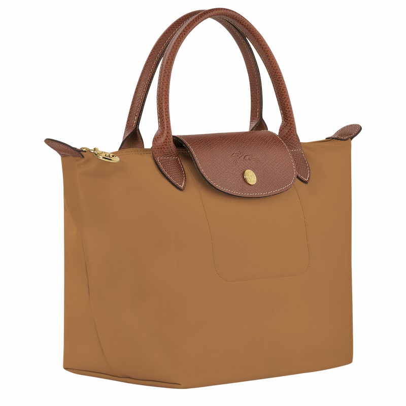 Bolsa de Mão Longchamp Le Pliage Original S Feminino Caqui Brasil | L1621089P86