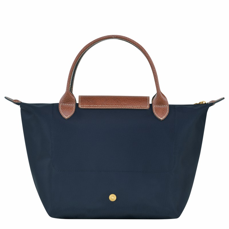 Bolsa de Mão Longchamp Le Pliage Original S Feminino Azul Marinho Brasil | L1621089P68