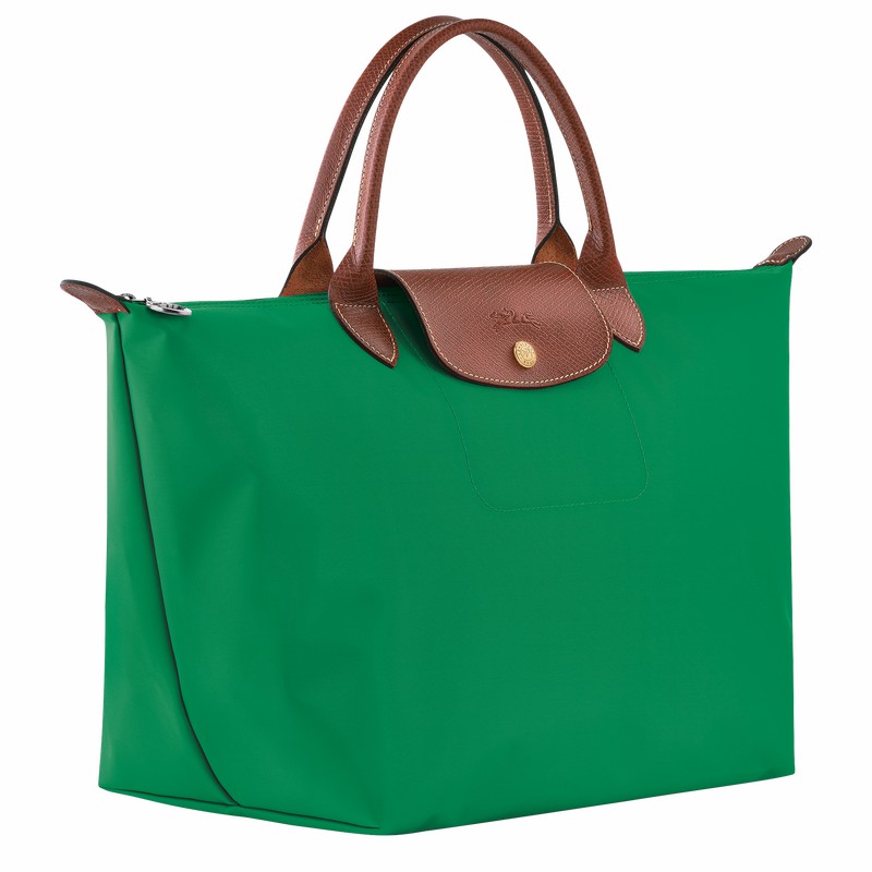 Bolsa de Mão Longchamp Le Pliage Original M Feminino Verdes Brasil | L1623089P88