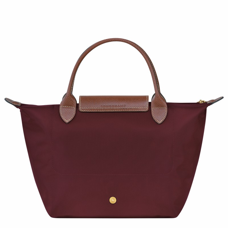 Bolsa de Mão Longchamp Le Pliage Original S Feminino Bordeaux Brasil | L1621089P87