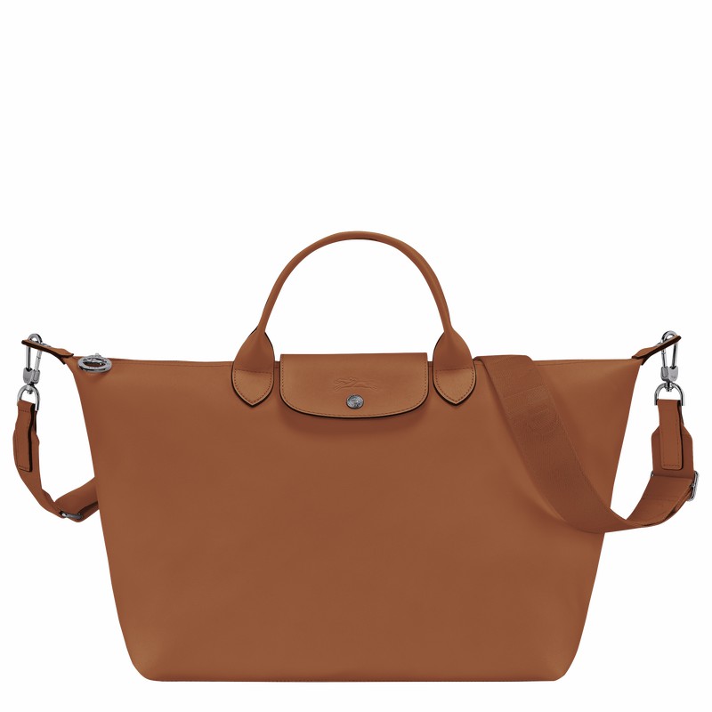 Bolsa de Mão Longchamp Le Pliage Xtra L Feminino Marrom Brasil | 10201987504