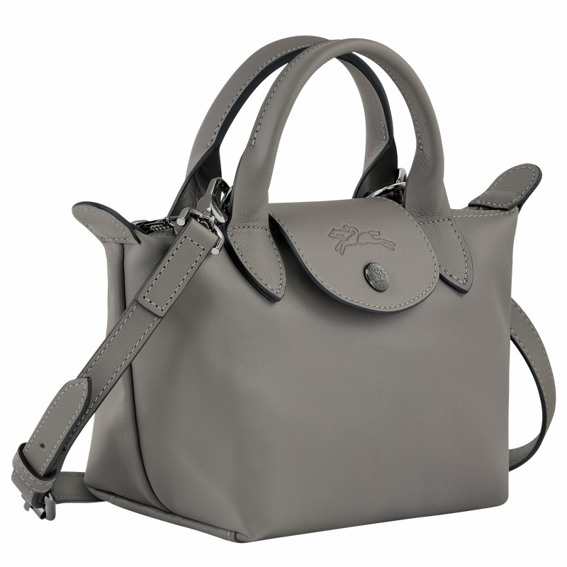 Bolsa de Mão Longchamp Le Pliage Xtra XS Feminino Cinzentas Brasil | L1500987P55