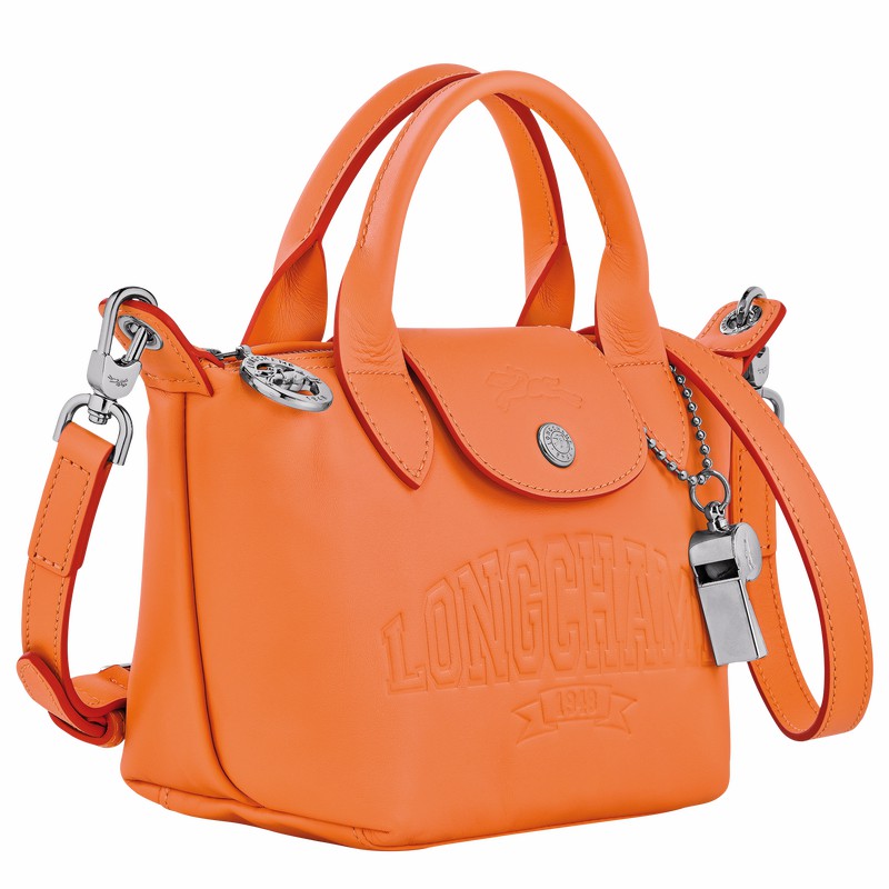 Bolsa de Mão Longchamp Le Pliage Xtra XS Feminino Laranja Brasil | L1500HEY017