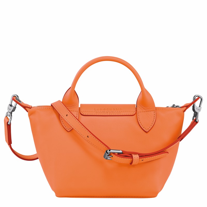 Bolsa de Mão Longchamp Le Pliage Xtra XS Feminino Laranja Brasil | L1500HEY017