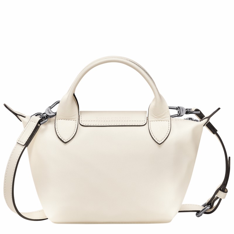 Bolsa de Mão Longchamp Le Pliage Xtra XS Feminino Branco Brasil | L1500987037