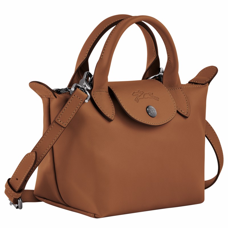 Bolsa de Mão Longchamp Le Pliage Xtra XS Feminino Marrom Brasil | L1500987504