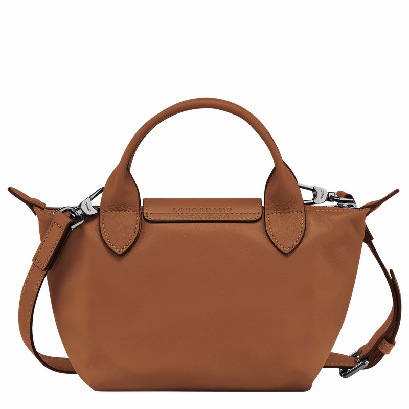 Bolsa de Mão Longchamp Le Pliage Xtra XS Feminino Marrom Brasil | L1500987504