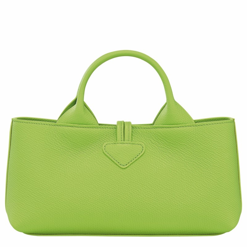 Bolsa de Mão Longchamp Le Roseau S Feminino Verdes Brasil | 10280HFP355