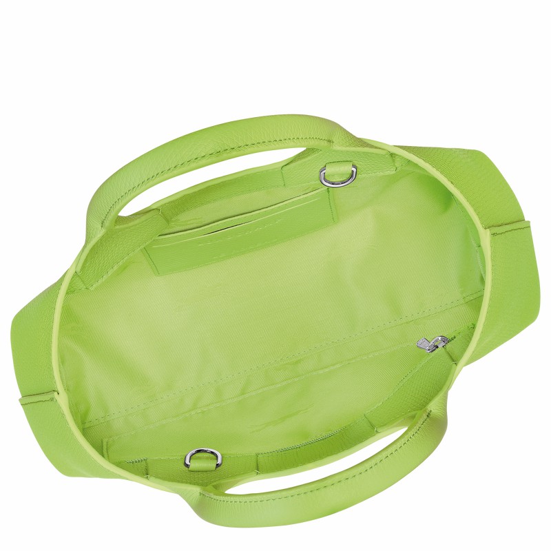 Bolsa de Mão Longchamp Le Roseau S Feminino Verdes Brasil | 10280HFP355