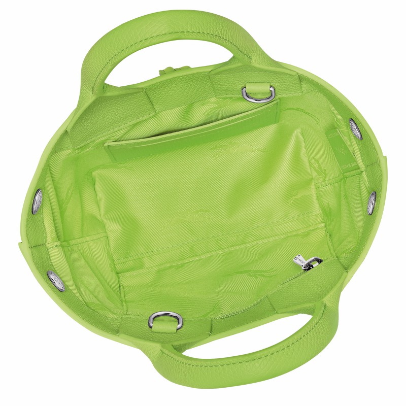 Bolsa de Mão Longchamp Le Roseau XS Feminino Verdes Brasil | 10278HFP355