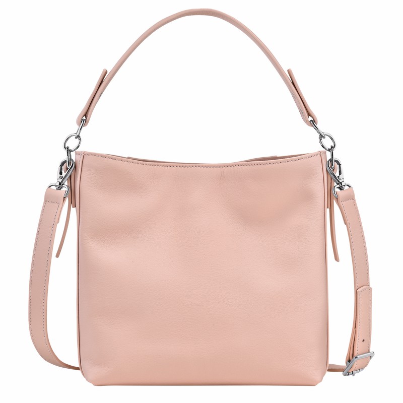 Bolsas Crossbody Longchamp 3D S Feminino Bege Brasil | 10215HFA542