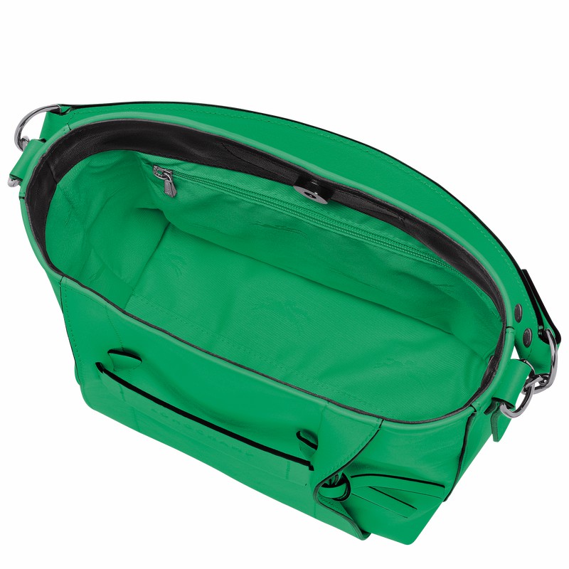 Bolsas Crossbody Longchamp 3D S Feminino Verdes Brasil | 10215HCV129