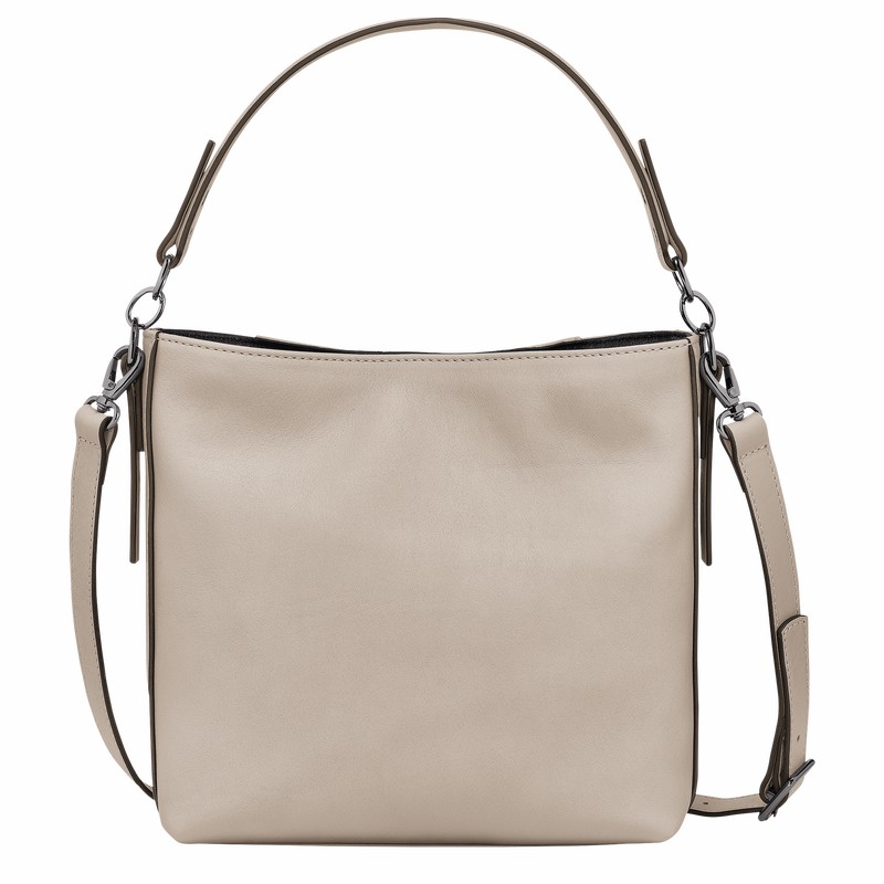 Bolsas Crossbody Longchamp 3D S Feminino Cinzentas Brasil | 10215HCV299