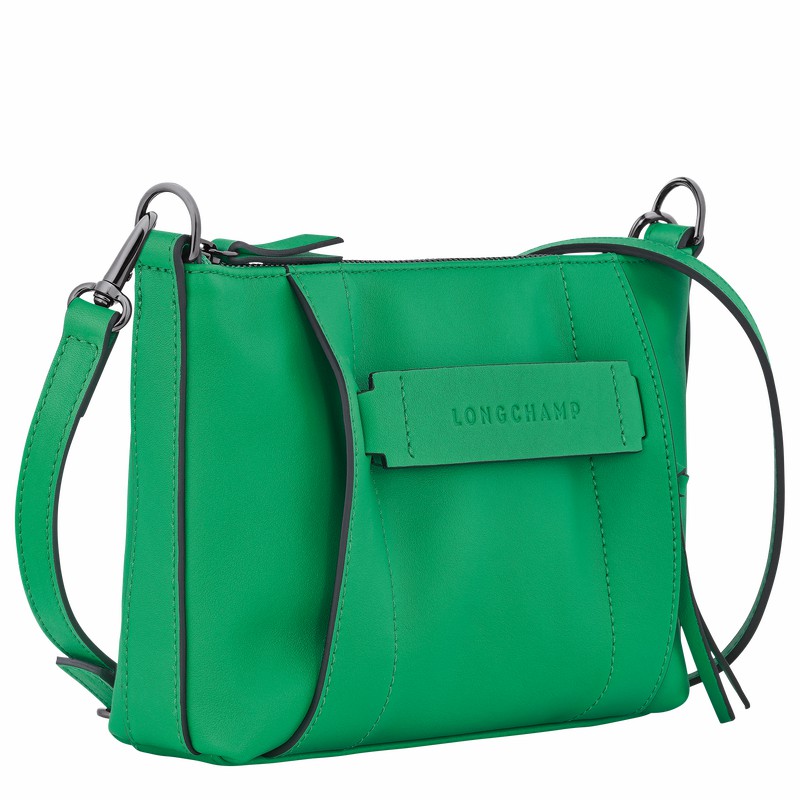 Bolsas Crossbody Longchamp 3D S Feminino Verdes Brasil | 10199HCV129